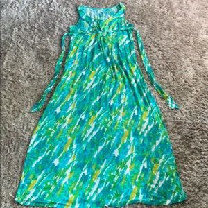 Maternity maxi dress